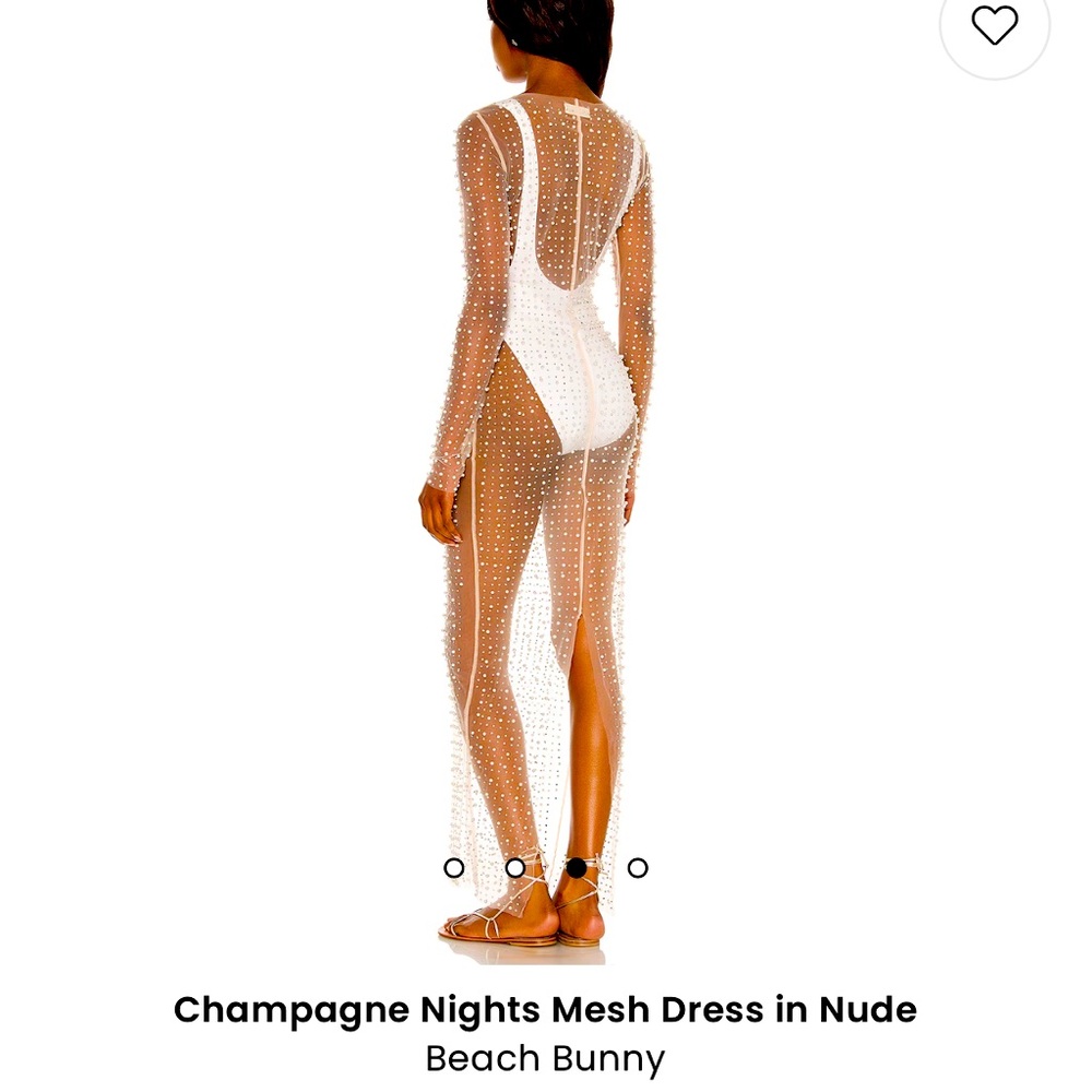 Champagne Nights Mesh Dress in Nude
Beach Bunny